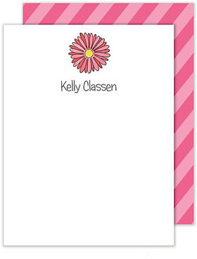 Gerber Daisy Flat Note Cards